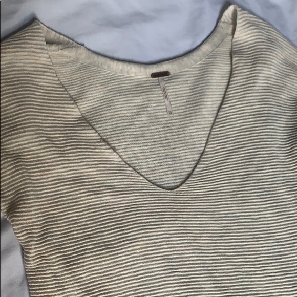 Free People Ribbed Cropped Sweater - Picture 3 of 4